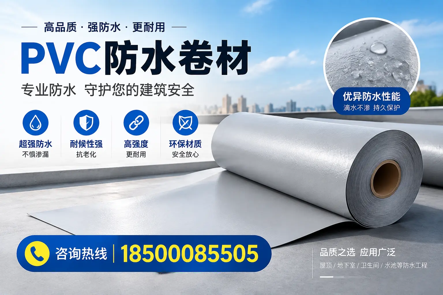 临汾地区pvc防水卷材的市场现状与发展趋势